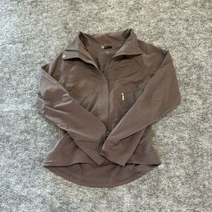 NAU Women’s Grey Water Resistant Zip Up Jacket A36